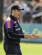 5 July 2014; Wexford manager Liam Dunne before the game. GAA Hurling All-Ireland Senior Championship, Round 1, Clare v Wexford, Cusack Park, Ennis, Co. Clare. Picture credit: Ray McManus / SPORTSFILE