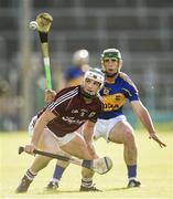 5 July 2014; Andrew Smith, Galway, in action against John O'Dwyer, Tipperary. GAA Hurling All Ireland Senior Championship, Round 1, Tipperary v Galway. Semple Stadium, Thurles, Co. Tipperary. Picture credit: Stephen McCarthy / SPORTSFILE