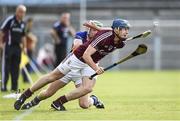 5 July 2014; Conor Cooney, Galway, in action against Noel McGrath, Tipperary. GAA Hurling All Ireland Senior Championship, Round 1, Tipperary v Galway. Semple Stadium, Thurles, Co. Tipperary. Picture credit: Stephen McCarthy / SPORTSFILE