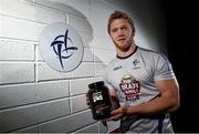 7 July 2014; Kildare Tomas O Connor, during the announcement between Kildare GAA and Global Nutrition Company Herbalife. Brady Family GAA Gym, Newbridge, Co. Kildare. Picture credit: David Maher / SPORTSFILE