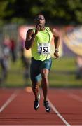 8 July 2014; Mantao Mitchell, USA, in action during the Men's 400m. Cork City Sports 2014, CIT, Bishopstown, Cork. Picture credit: Brendan Moran / SPORTSFILE