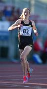 8 July 2014; Ireland's Fionnuala Britton crosses the line to finish third in the Women's 3000m. Cork City Sports 2014, CIT, Bishopstown, Cork. Picture credit: Brendan Moran / SPORTSFILE