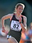 8 July 2014; Ireland's Fionnuala Britton on the way to finishing third in the Women's 3000m. Cork City Sports 2014, CIT, Bishopstown, Cork. Picture credit: Brendan Moran / SPORTSFILE