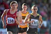 8 July 2014; Ireland's Robert Heffernan, right, in action against Dane Bird Smith, Australia, during the Men's 3000m Walk. Cork City Sports 2014, CIT, Bishopstown, Cork. Picture credit: Brendan Moran / SPORTSFILE