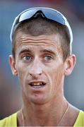 8 July 2014; Ireland's Robert Heffernan after competing in the Men's 3000m Walk. Cork City Sports 2014, CIT, Bishopstown, Cork. Picture credit: Brendan Moran / SPORTSFILE