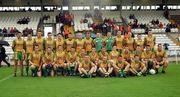 29 July 2006; Donegal squad. ESB All-Ireland Minor Football Championship Quarter-Final, Donegal v Offaly, St Tighearnach's Park Clones, Co. Monaghan. Picture credit; Oliver McVeigh / SPORTSFILE