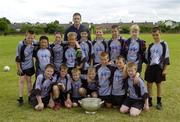 27 July 2006; The Vhi Cul Camps, the official GAA summer camps, got off to a flying start all around the country at the start of July and are now in full swing with up to 75,000 children expected to attend the camps nationwide between July 3rd and 25th August. Pictured at the Parnells GAA camp in Coolock, Dublin are, GAA President Nickey Brennan with Dublin footballer and Vhi Cul Camp ambassador Conal Keaney. Chanel School, Coolock, Dublin. Picture credit; Brendan Moran / SPORTSFILE