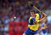 6 June 1999; Alan Markham of Clare during the Munster Intermediate Hurling Championship match between Tipperary and Clare at Páirc Uí Chaoimh in Cork. Photo by Ray McManus/Sportsfile