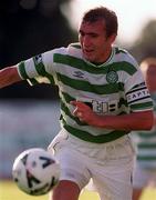 3 August 1999;Alan Stubbs of Celtic during the friendly match between Bray Wanderers and Celtic at Tolka Park in Dublin. Photo by Brendan Moran/ Sportsfile