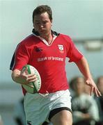 14 August 1999; Anthony Foley of Munster during the Guinness Interprovincial Championship match between Connacht and Munster at the Sportsgrounds in Galway. Photo by Brendan Moran/Sportsfile