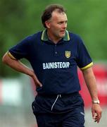 1 August 1999; Donegal manager Anthony Molloy during the Ulster Minor Football Championship Final match between Donegal and Down at St Tiernach's Park in Clones, Monaghan. Photo by Damien Eagers/Sportsfile