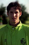 11 July 1999; Clive Clarke during a Republic of Ireland under-18 training session at the AUL Sports Complex in Clonshaugh, Dublin. Photo by David Maher/Sportsfile