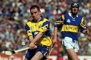 6 June 1999; Colin Lynch of Clare during the Munster Intermediate Hurling Championship match between Tipperary and Clare at Páirc Uí Chaoimh in Cork. Photo by Ray McManus/Sportsfile