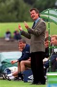 22 August 1999; Shamrock Rovers manager Damien Richardson during the Eircom League Premier Division match between Shamrock Rovers and Finn Harps at Morton Stadium in Santry, Dublin. Photo by David Maher/Sportsfile