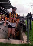 15 August 1999; DJ Carey of Kilkenny ahead of the Guinness All-Ireland Senior Hurling Championship Semi-Final match between Kilkenny and Clare at Croke Park in Dublin. Photo by Ray McManus/Sportsfile