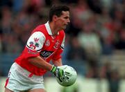 6 June 1999; Gareth O'Neill of Louth during the Bank of Ireland Leinster Senior Football Championship Quarter-Final match between Dublin and Louth at Croke Park in Dublin. Photo by Brendan Moran/Sportsfile