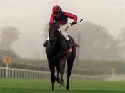 8 August 1999; Fasliyev, with Mick Kinane up, pictured on his way to winning the Heinz 57 Phoenix Stakes, during horse racing at Leopardstown Racecourse in Dublin. Photo by Matt Browne/Sportsfile