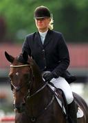 6 August 1999; Jeessica Kurten on Paavo N during the Aga Khan Cup at the 1999 RDS Dublin Horseshow at the RDS in Dublin. Photo by David Maher/Sportsfile