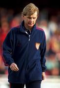 14 July 1999; St Patrick's Athletic manager Liam Buckley during the UEFA Champions League Qualifying match between St Patricks Athletic and FSC Zimbru at Richmond Park in Dublin. Photo by Brendan Moran/Sportsfile