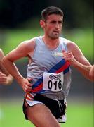 25 July 1999; Peter Matthews competing in the Men's 10.000m during the TNT Irish National Senior Track & Field Championships - Day 2 at Morton Stadium in Santry, Dublin. Photo by Matt Browne/Sportsfile