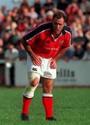 7 August 1999; Mike Mullins of Munster during the Guinness Interprovincial Rugby Championship match between Munster and Guinness Leinster at Temple Hill in Cork. Photo by Matt Browne/Sportsfile