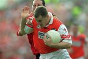 1 August 1999; Paddy McKeever of Armagh during the Bank of Ireland Ulster Senior Football Championship Final match between Armagh and Down at St Tiernach's Park at Clones in Monaghan. Photo by David Maher/Sportsfile