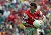 1 August 1999; Paul McGrane of Armagh during the Bank of Ireland Ulster Senior Football Championship Final match between Armagh and Down at St Tiernach's Park at Clones in Monaghan. Photo by David Maher/Sportsfile