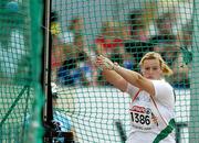 7 August 2006; Eileen O'Keeffe, Ireland, takes her first throw during Qualifying Group A of the Women's Hammer. SPAR European Athletics Championships, Ullevi Stadium, Gothenburg, Sweden. Picture credit; Brendan Moran / SPORTSFILE