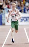7 August 2006; David McCarthy, Ireland, in action during his heat of the Men's 400m where he finished 6th in a season best time of 46.53sec. SPAR European Athletics Championships, Ullevi Stadium, Gothenburg, Sweden. Picture credit; Brendan Moran / SPORTSFILE
