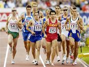 7 August 2006; James Nolan, 541, Ireland, in action during his semi-final of the Men's 1500m where he failed to qualify for the final. SPAR European Athletics Championships, Ullevi Stadium, Gothenburg, Sweden. Picture credit; Brendan Moran / SPORTSFILE
