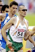 7 August 2006; James Nolan, 541, Ireland, in action during his semi-final of the Men's 1500m where he failed to qualify for the final. SPAR European Athletics Championships, Ullevi Stadium, Gothenburg, Sweden. Picture credit; Brendan Moran / SPORTSFILE