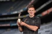 10 July 2014; The GAA/GPA All-Stars, sponsored by Opel, are delighted to announce Paul Flynn, Dublin, and T.J. Reid, Kilkenny, as the Players of the Month for June in football and hurling respectively. Dublin footballer Paul Flynn with his GAA / GPA Player of the Month Award for June, sponsored by Opel. Croke Park, Dublin. Picture credit: Pat Murphy / SPORTSFILE