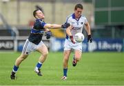 12 July 2014; Darren Strong, Laois, in action against Ger Mulhair, Tipperary. GAA Football All-Ireland Senior Championship Round 3A, Laois v Tipperary, O'Moore Park, Portlaoise, Co. Laois. Picture credit: Matt Browne / SPORTSFILE