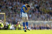 29 July 2006; Diarmuid Masterson, Longford, reacts after kicking the ball wide. Bank of Ireland All-Ireland Senior Football Championship Qualifier, Round 4, Kerry v Longford, Fitzgerald Stadium, Killarney, Co. Kerry. Picture credit; Brendan Moran / SPORTSFILE