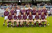 23 July 2006; The Galway minor team. ESB All-Ireland Minor Hurling Championship Quarter-Final, Galway v Antrim, Cusack Park, Mullingar, Co. Westmeath. Picture credit: David Maher / SPORTSFILE