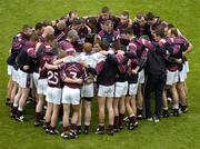 12 August 2006; Dessie Dolan speaks to his Westmeath team-mates under the watchful eye of manager Tomás ó Flatharta. Bank of Ireland All-Ireland Senior Football Championship, Quarter-Final, Dublin v Westmeath, Croke Park, Dublin. Picture credit; Ray McManus / SPORTSFILE