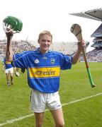 13 August 2006; Noel McGrath, Tipperary, celebrates victory. All-Ireland Minor Hurling Championship, Semi-Final, Kilkenny v Tipperary, Croke Park, Dublin. Picture credit; Damien Eagers / SPORTSFILE