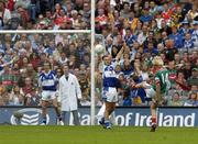 13 August 2006; Conor Mortimer,14, Mayo, kicks over the equalising point against Laois. Bank of Ireland All-Ireland Senior Football Championship Quarter-Final, Mayo v Laois, Croke Park, Dublin. Picture credit; Matt Browne  / SPORTSFILE