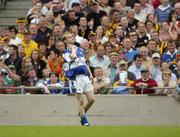 13 August 2006; Donal Brennan, Laois, shows his dissapointment at missing a late scoring chance. Bank of Ireland All-Ireland Senior Football Championship Quarter-Final, Mayo v Laois, Croke Park, Dublin. Picture credit; Ray McManus / SPORTSFILE