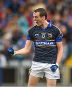 12 July 2014; Conor Sweeney, Tipperary, celebrates after scoring the second goal against Laois. GAA Football All-Ireland Senior Championship Round 3A, Laois v Tipperary, O'Moore Park, Portlaoise, Co. Laois. Picture credit: Matt Browne / SPORTSFILE