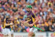 12 July 2014; Conor McDonald, Wexford, celebrates after scoring his side's first goal. GAA Hurling All-Ireland Senior Championship Round 1 Replay, Clare v Wexford, Wexford Park, Wexford. Picture credit: Dáire Brennan / SPORTSFILE