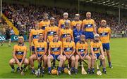12 July 2014; The Clare team. GAA Hurling All-Ireland Senior Championship Round 1 Replay, Clare v Wexford, Wexford Park, Wexford. Picture credit: Ray McManus / SPORTSFILE