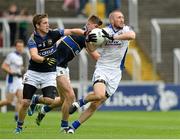12 July 2014; Bily Sheehan, Laois, in action against Robbie Kiely, left, and Steven O'Brien, Tipperary. GAA Football All-Ireland Senior Championship Round 3A, Laois v Tipperary. O'Moore Park, Portlaoise, Co. Laois. Picture credit: Piaras Ó Mídheach / SPORTSFILE