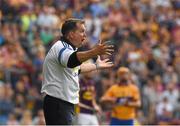 12 July 2014; Clare manager Davy Fitzgerald during the game. GAA Hurling All-Ireland Senior Championship Round 1 Replay, Clare v Wexford, Wexford Park, Wexford. Picture credit: Ray McManus / SPORTSFILE
