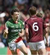 13 July 2014; Jason Doherty, Mayo, celebrates after scoring his side's second goal. Connacht GAA Football Senior Championship Final, Mayo v Galway, Elverys MacHale Park, Castlebar, Co. Mayo. Picture credit: David Maher / SPORTSFILE