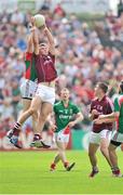 13 July 2014; Paul Conroy, Galway, in action against Donal Vaughan, Mayo. Connacht GAA Football Senior Championship Final, Mayo v Galway, Elverys MacHale Park, Castlebar, Co. Mayo. Picture credit: Ray Ryan / SPORTSFILE