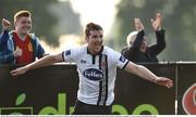 29 May 2016; Patrick McEleney of Dundalk celebrates after scoring his side's 3rd goal in the SSE Airtricity League Premier Division match between Dundalk and Wexford Youths at Oriel Park, Dundalk, Co. Louth. Photo by Sportsfile