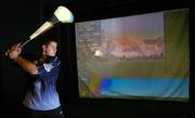 28 July 2006; Dublin U21 goalkeeper Alan Nolan in the golf simulator at Moneylands Farm, Arklow, Co. Wicklow. Picture credit; Matt Browne / SPORTSFILE