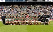 13 August 2006; The Mayo panel. Bank of Ireland All-Ireland Senior Football Championship Quarter-Final, Mayo v Laois, Croke Park, Dublin. Picture credit; Ray McManus / SPORTSFILE