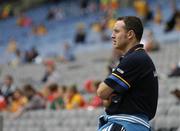 13 August 2006; Tipperary senior hurler Eoin Kelly watches the match. All-Ireland Minor Hurling Championship, Semi-Final, Kilkenny v Tipperary, Croke Park, Dublin. Picture credit; Damien Eagers / SPORTSFILE